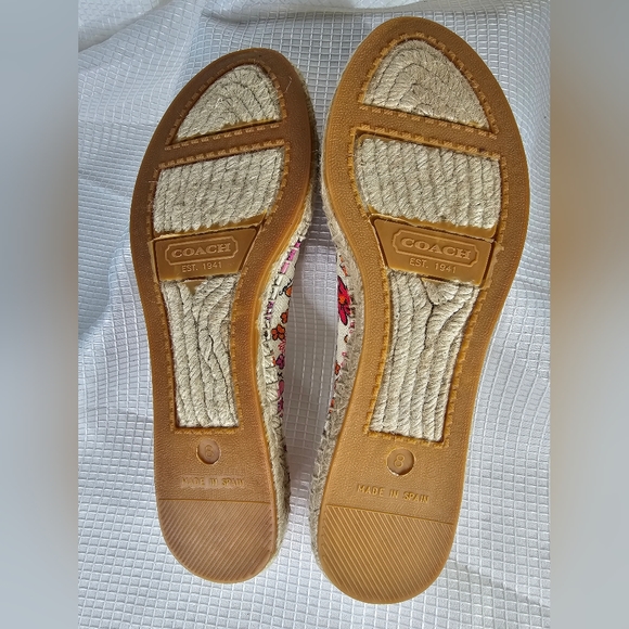*NWOB* Coach Floral Espadrilles - Picture 13 of 14